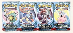 Pokemon Journey Together Booster Pack ART SET SV09 (Set Of 4) - Image 1