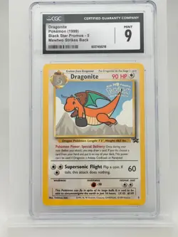 POKEMON CGC MINT 9 DRAGONITE 5 BLACK STAR PROMOS MEWTWO STRIKES BACK - Image 1