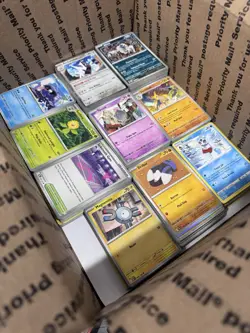 ?? 17lbs 4200+ UNSEARCHED Pokemon Bulk Lot! Some Holos & Vintage Cards LP/NM ? - Image 4