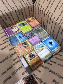 ?? 17lbs 4200+ UNSEARCHED Pokemon Bulk Lot! Some Holos & Vintage Cards LP/NM ? - Image 5