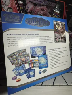 Pokemon TCG Scarlet & Violet Stellar Crown Elite Trainer Box ETB - New & Sealed - Image 4