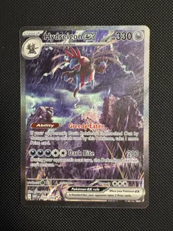 Pokemon TCG Hydreigon EX 169/086 Sv: White Flare Special Illustration Rare NM+ - Image 1