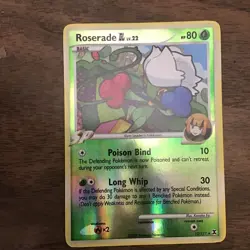 Pokemon - Roserade [GL] - 12/111 - Holo Rare - Reverse Holo - Rising Rivals - NM - Image 1