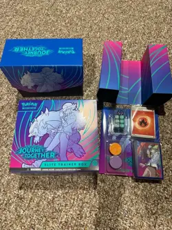 EMPTY - Pokemon TCG: Journey Together ETB Contents / No Packs No Promo - Image 1