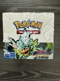 Pokemon TCG ~ Scarlet & Violet TWILIGHT MASQUERADE Sealed Booster Box 36 Packs - Image 1