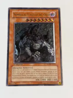 Yugioh ITALIAN Sky Scourge Norleras FOTB-IT022 Ultimate Rare 1st Edition HP - Image 1
