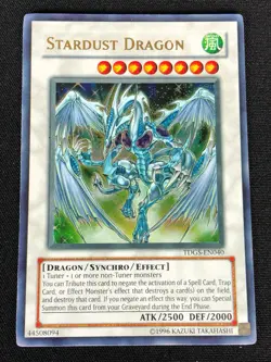 YUGIOH STARDUST DRAGON TDGS-EN040 ULTRA (NM) - Image 1