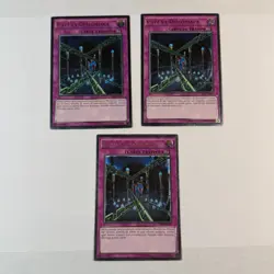 3x FOREIGN Fiendish Chain AP08-SP003 IT003 EN003 Ultimate Rare Yugioh - Image 1