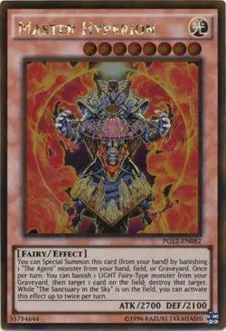 Master Hyperion - PGL2-EN082 - Gold Rare - Unlimited Edition - Moderately Played - Image 1