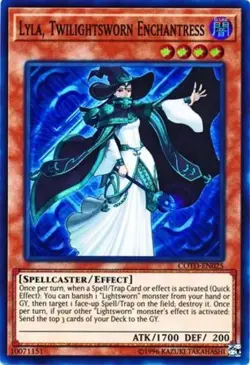 Lyla, Twilightsworn Enchantress - COTD-EN025 - Super Rare - Unlimited Edition - - Image 1