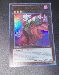 YUGIOH GHOSTRICK ALUCARD SHSP-EN052 1ST ULTRA (NM) - Image 1