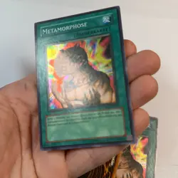 3x GERMAN Metamorphosis CP01-DE003 EN003 Super Rare Promo Yugioh - Image 3