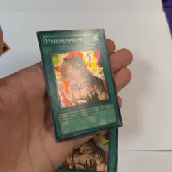 3x GERMAN Metamorphosis CP01-DE003 EN003 Super Rare Promo Yugioh - Image 5