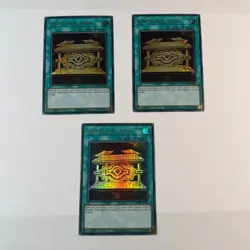 3x FRENCH Gold Sarcophagus MAMA-FR110 Ultra Pharaoh's Rare 1st Edition Yugioh - Image 1