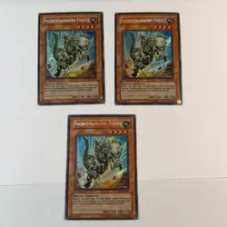 3x ITALIAN Fossil Dyna Pachycephalo LODT-IT099 Secret Rare 1st Edition Yugioh - Image 1