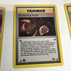 Pokemon TCG assorted 10 card Lot - 1st edition FOSSIL | Base NR MT NO PLAY - Image 4