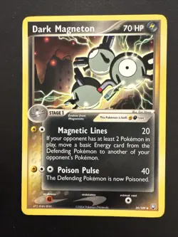 Dark Magneton 39/109 Team Rocket Returns Non-Holo Pokemon Card NM - Image 1