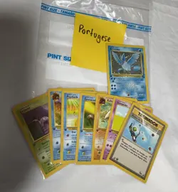 Pokemon vintage lot. Foreign language cards mixed; Spanish, German, etc. - Image 3