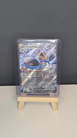 Pokemon TCG Mega Evolution Phantasmal Flames Empoleon EX 070/094 NM Card - Image 1