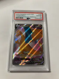 Charizard V SWSH050 SWSH: Sword & Shield Promo Cards Holo Psa 10 - Image 1