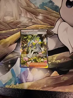 Pokemon TCG Mega Evolution Wally’s Compassion Trainer Card 186/132 Near Mint NM - Image 1