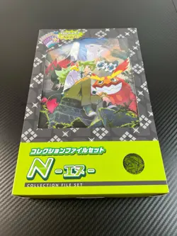 Pokemon Card Game Collection File Set N Box Japanese w/ Battle Partners 6 Packs - Image 2