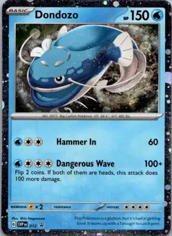 Dondozo - (Cosmos Holofoil) Promo SV: Scarlet & Violet Promo Cards 012 NM - Image 1