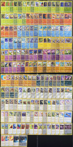 Pokemon Darkness Ablaze Near Complete Bulk Set W/ Holo 181 Cards - Image 1