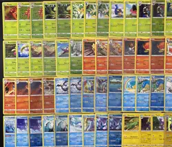 Pokemon Darkness Ablaze Near Complete Bulk Set W/ Holo 181 Cards - Image 2
