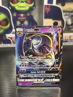 Lunala GX #SM17 - Sun & Moon - Black Star Promo Holo Pokemon Card - Image 1