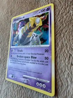 2009 Pokemon TCG Platinum Giratina Lv.59 HP 100 Rare Non Holo Card 27/127 LP - Image 2