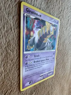 2009 Pokemon TCG Platinum Giratina Lv.59 HP 100 Rare Non Holo Card 27/127 LP - Image 4