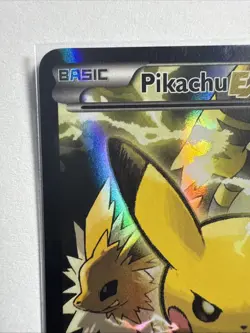 Pikachu EX ULTRA RARE XY124 Star Promo Pokemon Card - Image 4