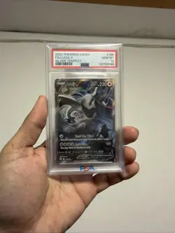 Pokemon Lugia V Alt Art TCG Card 186/195 Silver Tempest SWSH Ultra Rare PSA 10 - Image 1