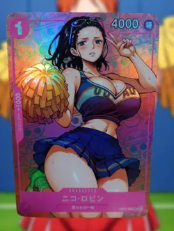 Nico Robin One Piece Anime Waifu Sexy Goddess Doujin Card - Image 1
