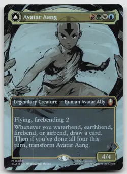 Avatar Aang (Borderless) M Foil Avatar: The Last Airbender 308 NM - Image 1