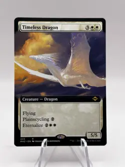 Timeless Dragon 445 Extended Art Modern Horizons 2 MH2 MTG NM - Image 1