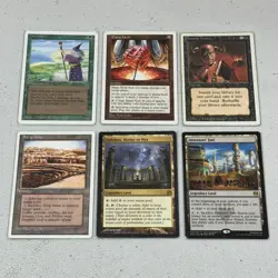 Magic the Gathering Card Lot / Mana Vault / Demonic Tutor / Strip Mine / Nykthos - Image 1
