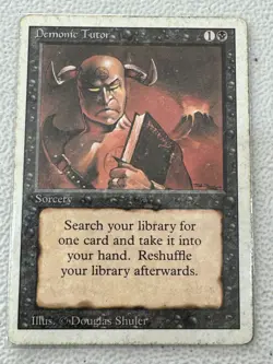 Magic the Gathering Card Lot / Mana Vault / Demonic Tutor / Strip Mine / Nykthos - Image 3