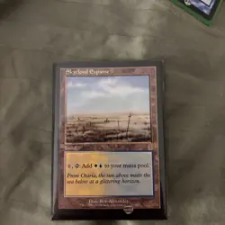 Magic the Gathering Skycloud Expanse Card Odyssey Edition, lightly played. - Image 1
