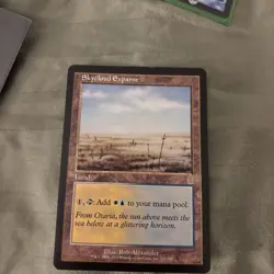 Magic the Gathering Skycloud Expanse Card Odyssey Edition, lightly played. - Image 3