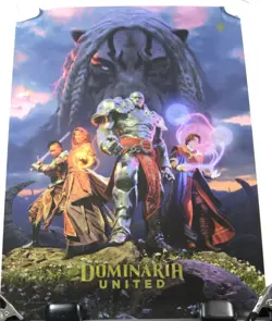 (New Foil) Dominaria United Promotional Poster: Magic the Gathering (MTG) 18x24 - Image 1