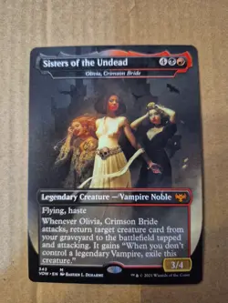 Sisters of the Undead - Olivia, Crimson Bride Innistrad: Crimson Vow Regular - Image 1