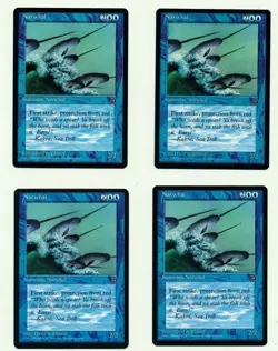 MTG Narwhal Reserved List Magic The Gathering X4 - Image 1