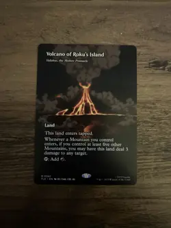 Volcano Of Roku's Island (Valakut, The Molten Pinnacle) - Avatar TLA MTG NM - Image 1
