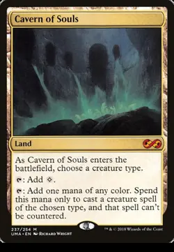 1x Cavern of Souls - Foil NM-Mint, English Ultimate Masters MTG Magic - Image 1