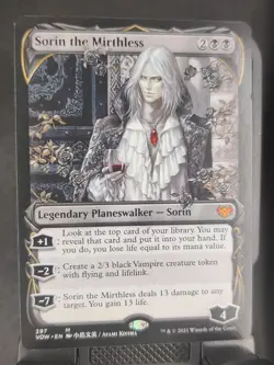 Sorin the Mirthless Showcase Innistrad LP x1 MTG Magic: the Gathering - Image 1