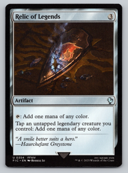 Relic of Legends - Commander: Final Fantasy MTG - Image 1