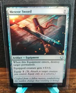 Meteor Sword U 258 Foil Avatar: The Last Airbender MTG - Image 1