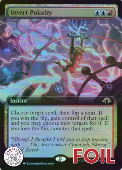 MTG Invert Polarity (Extended Art) (459) | NM Foil | Modern Horizons 3 {MH3} - Image 1